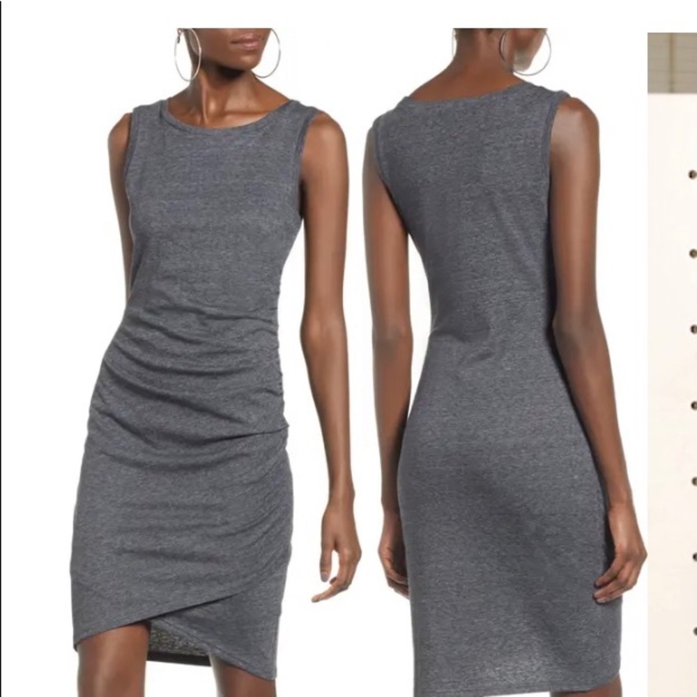 Ruched Body-Con Tank Dress
LEITH